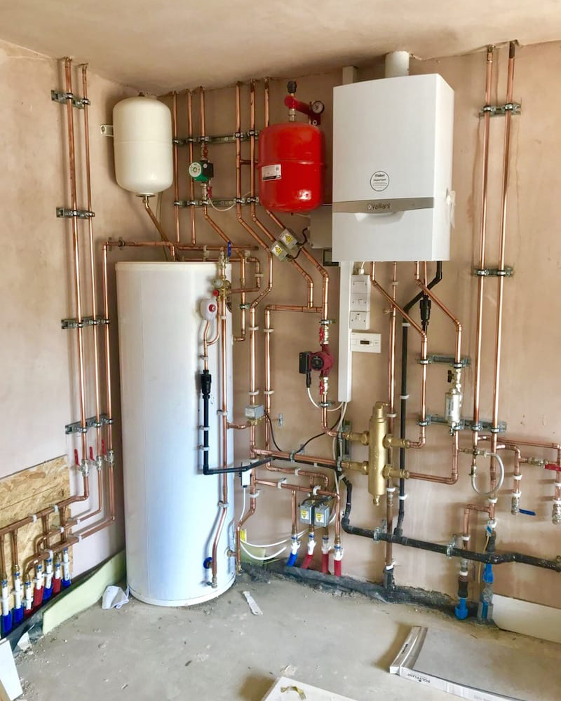 Electric boiler replacement